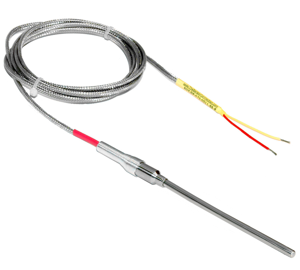 TTJ0 Transition Joint Thermocouple Probe Straight Sheath Enclosed